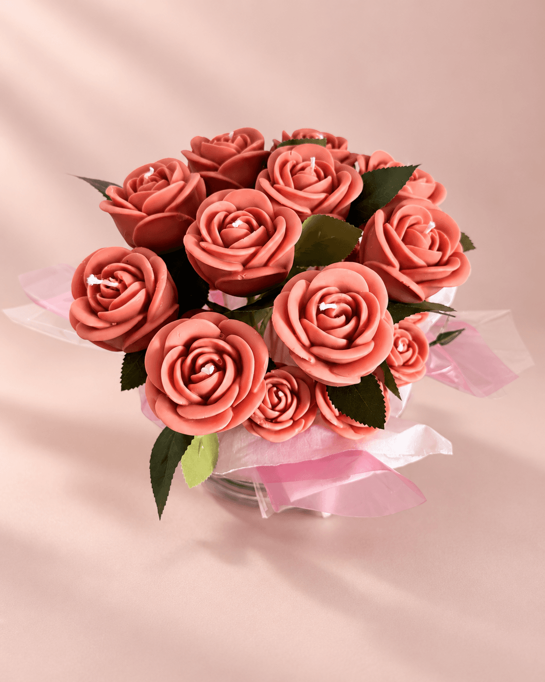 Bouquet Fleur en Bougie